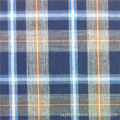 Colorful Yarn Dyed 100%Cotton Flannel Plaid Fabric